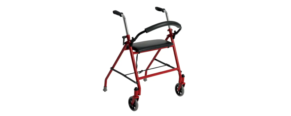 Two-Wheeled Walker with Seat
