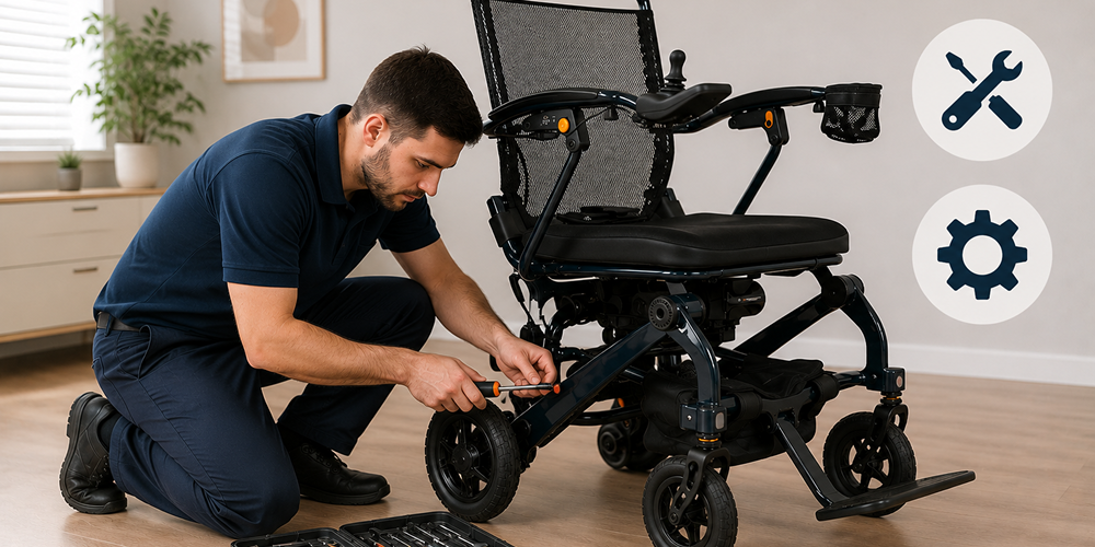 Electric wheelchair repairs